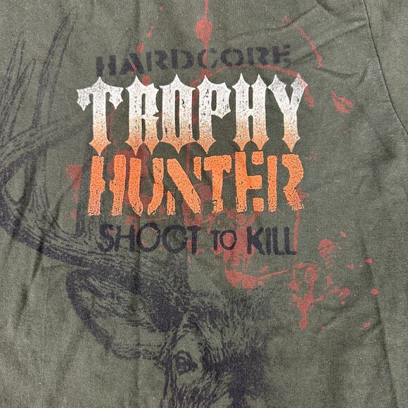 Buck Wear Hardcore Trophy Hunter Long Sleeve T-Shirt Size L - Picture 6 of 6